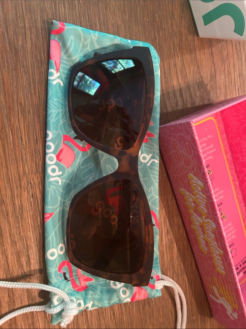 goodr Tortoiseshell Pop G Sunglasses - Brown Lenses - Picture 9 of 12